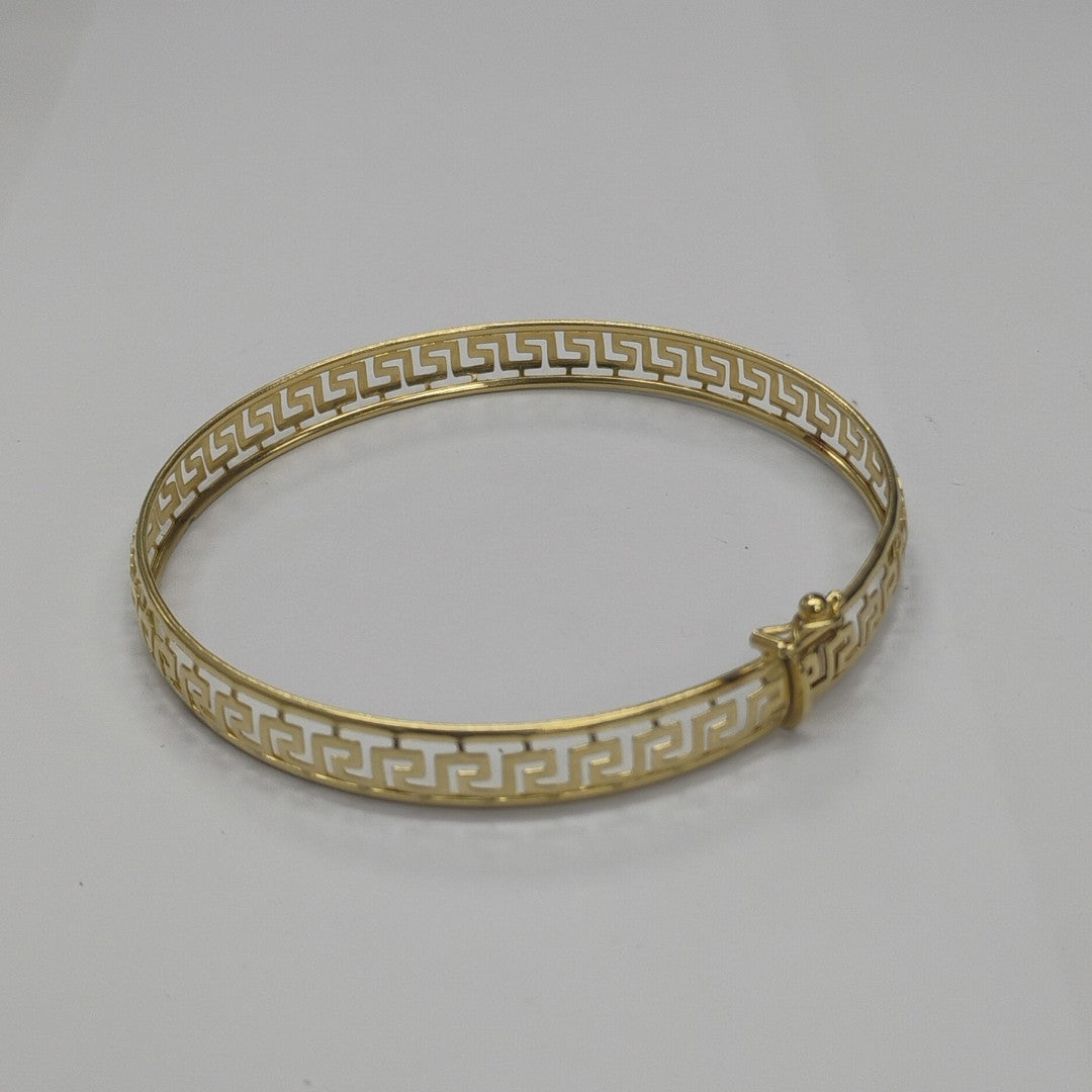 PULSERA RIGIDA ORO 14 K 7.3 GRMS (SEMINUEVO)