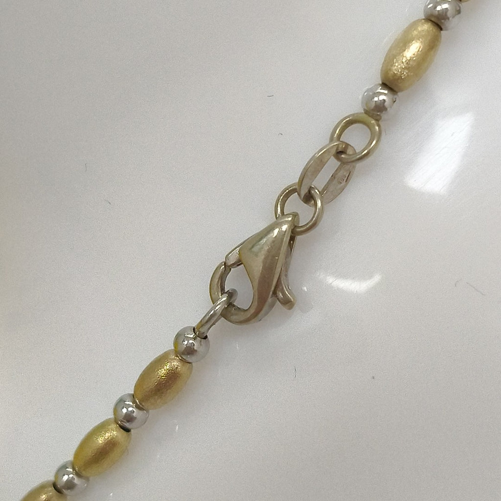 GARGANTILLA ORO COMBINADO 14 K 27,90 GRMS (SEMINUEVO)