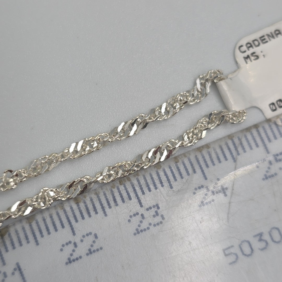 CADENA PLATA 4,30 GRMS (SEMINUEVO)