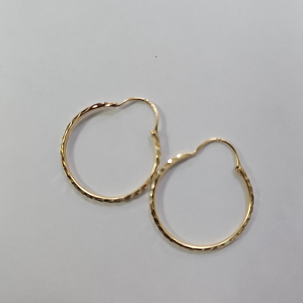 ARRACADAS PAR ORO 14 K 1 GRMS (SEMINUEVO)