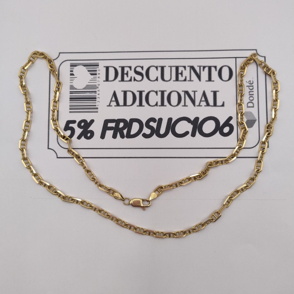 CADENA ORO 14 K 20,10 GRMS (SEMINUEVO)