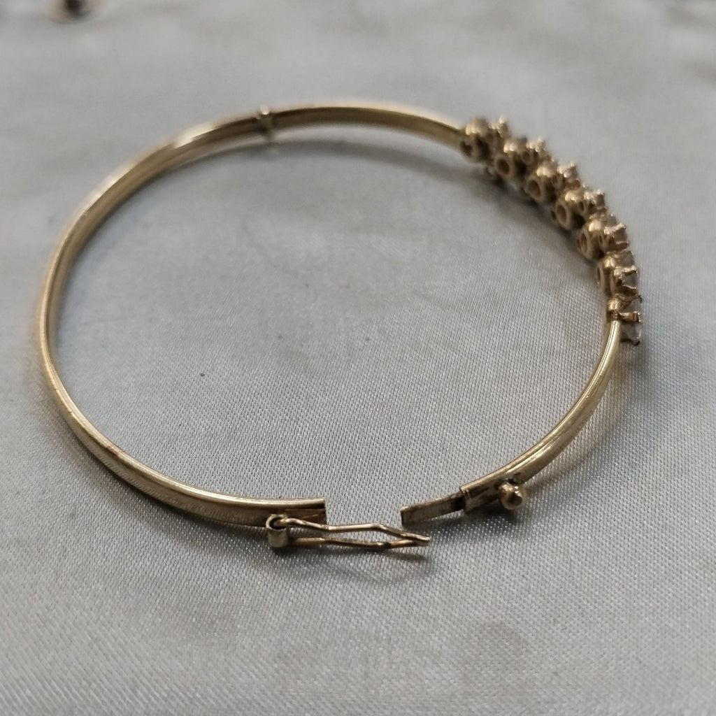 PULSERA RIGIDA ORO 10 K 6,70 GRMS (SEMINUEVO)
