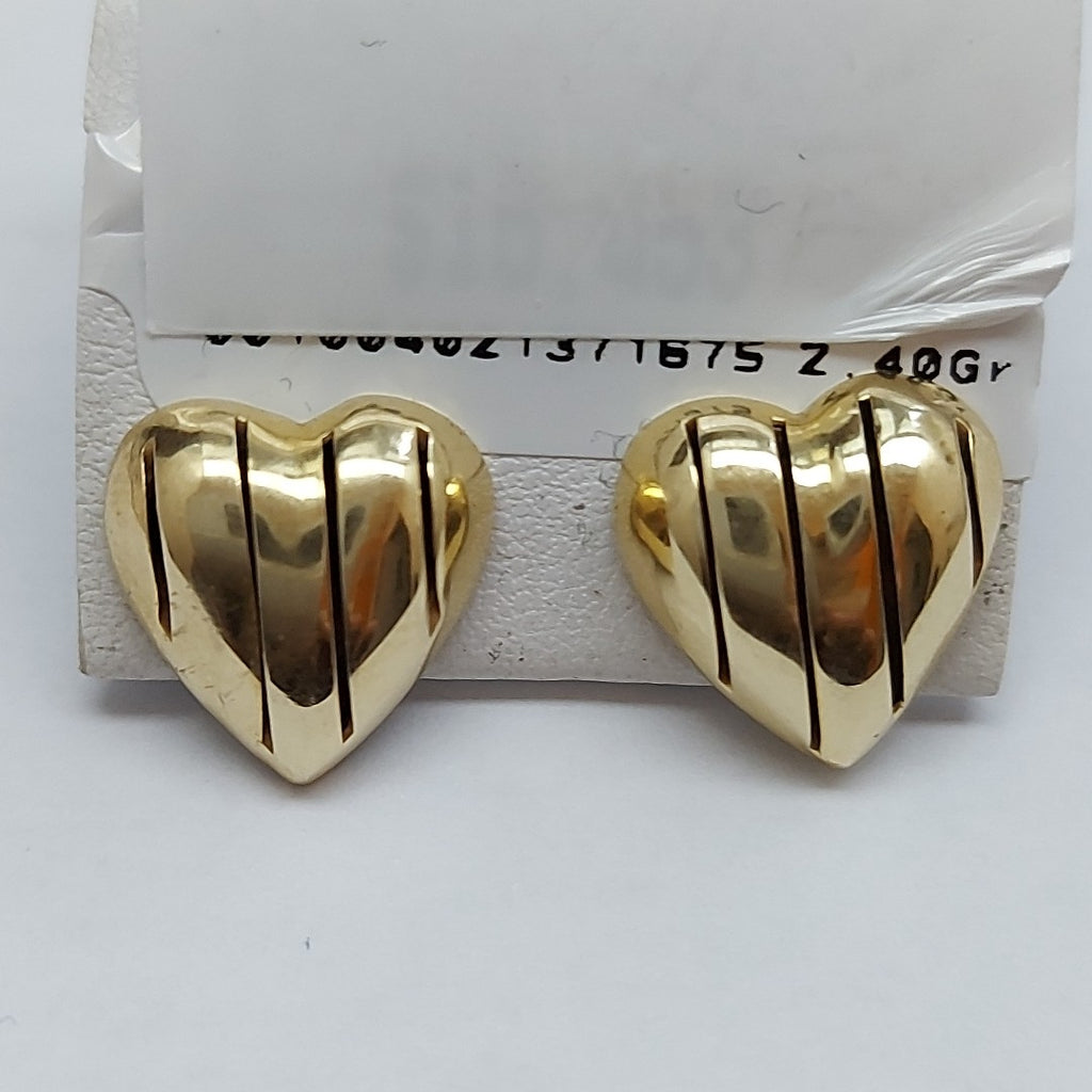 ARETES PAR ORO 14 K 2,40 GRMS (SEMINUEVO)