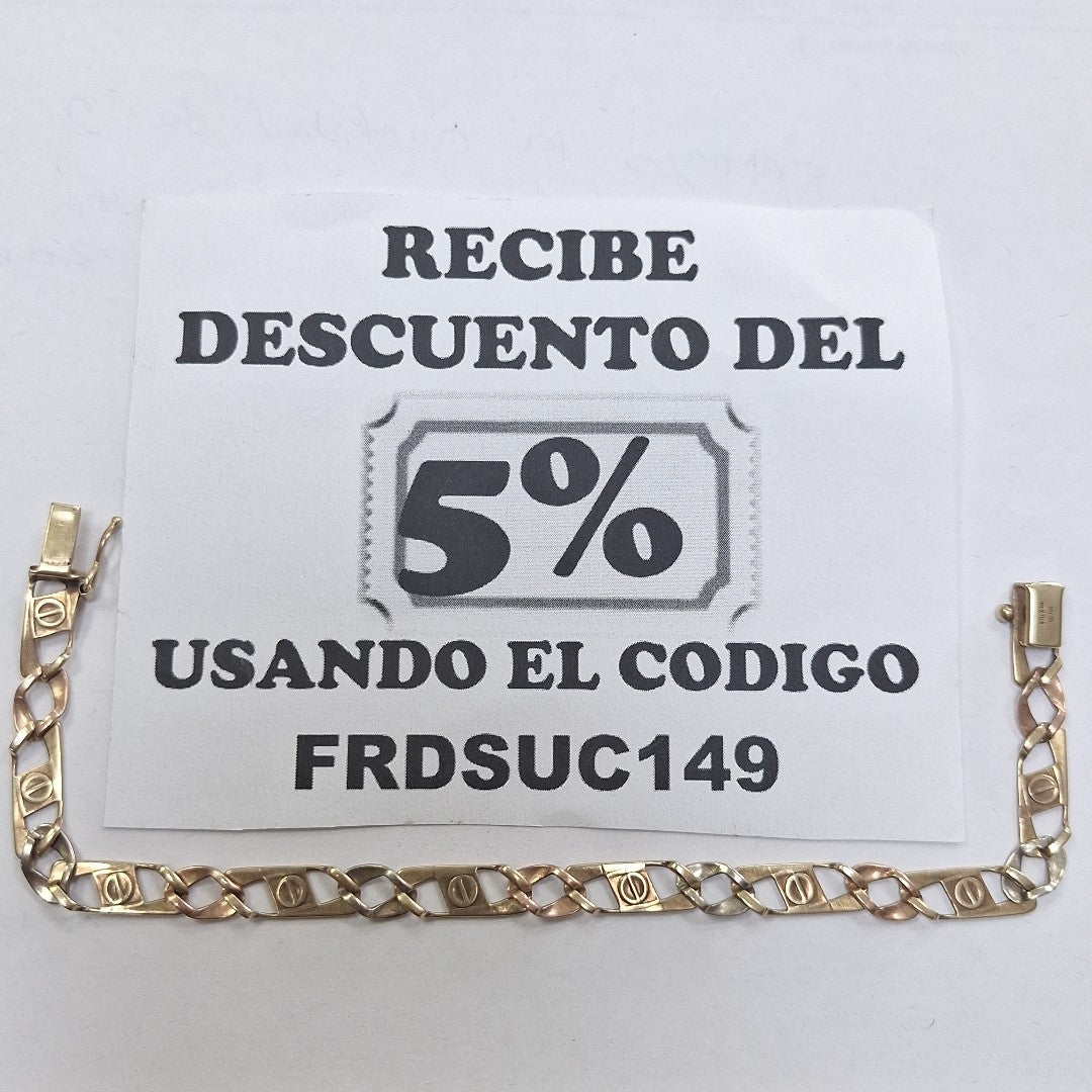 PULSERA ORO 10 K 7.2 GRMS (SEMINUEVO)