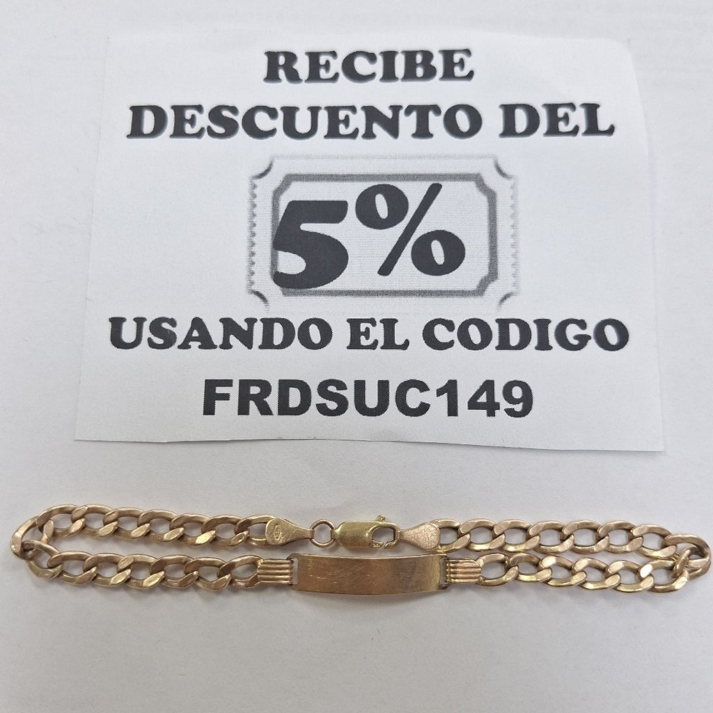 ESCLAVA ORO 10 K 6.2 GRMS (SEMINUEVO)
