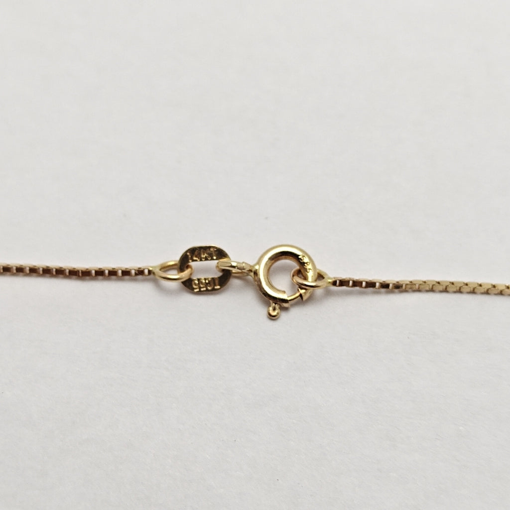 GARGANTILLA ORO COMBINADO 14 K 4.6 GRMS (SEMINUEVO)