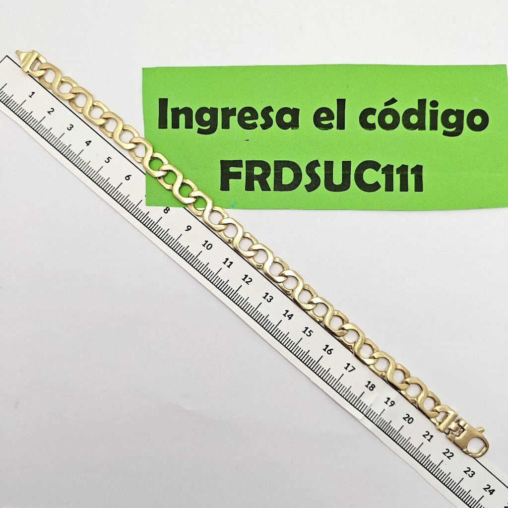 PULSERA ORO 14 K 25.8 GRMS (SEMINUEVO)