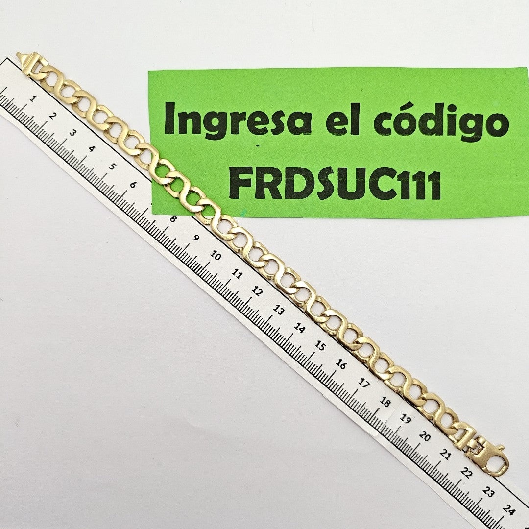 PULSERA ORO 14 K 25.8 GRMS (SEMINUEVO)