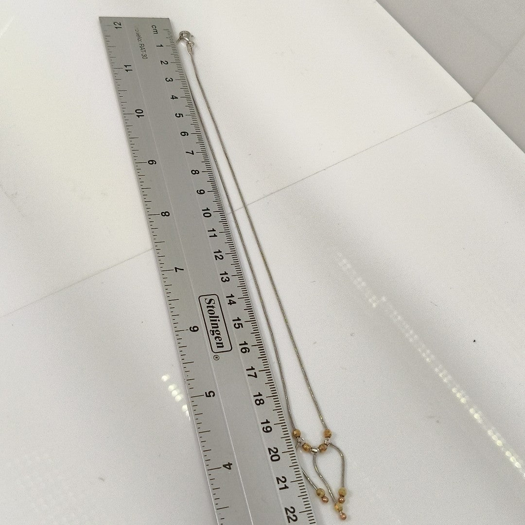GARGANTILLA ORO BLANCO 14 K 4,80 GRMS (SEMINUEVO)