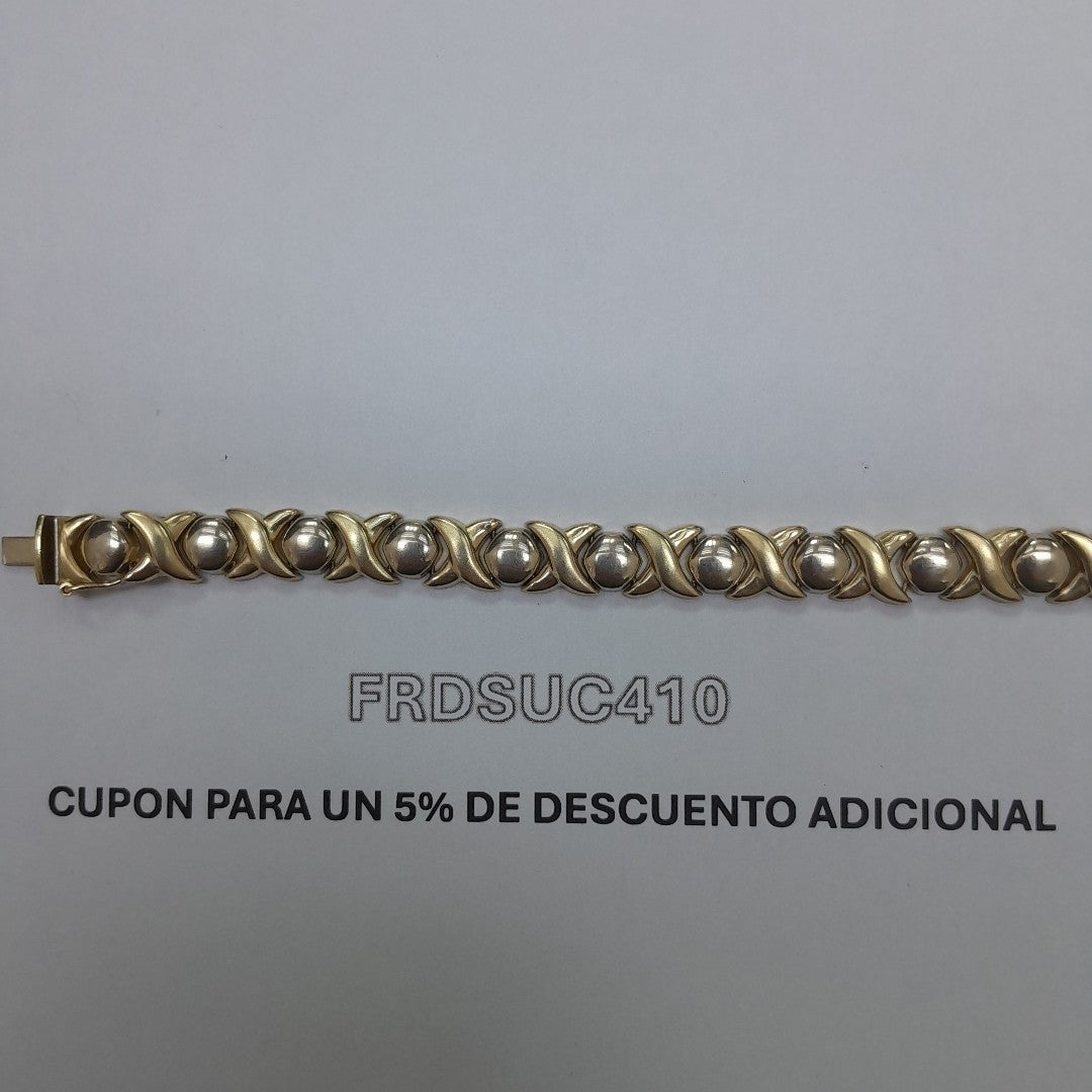 PULSERA ORO 10 K 13.2 GRMS (SEMINUEVO)
