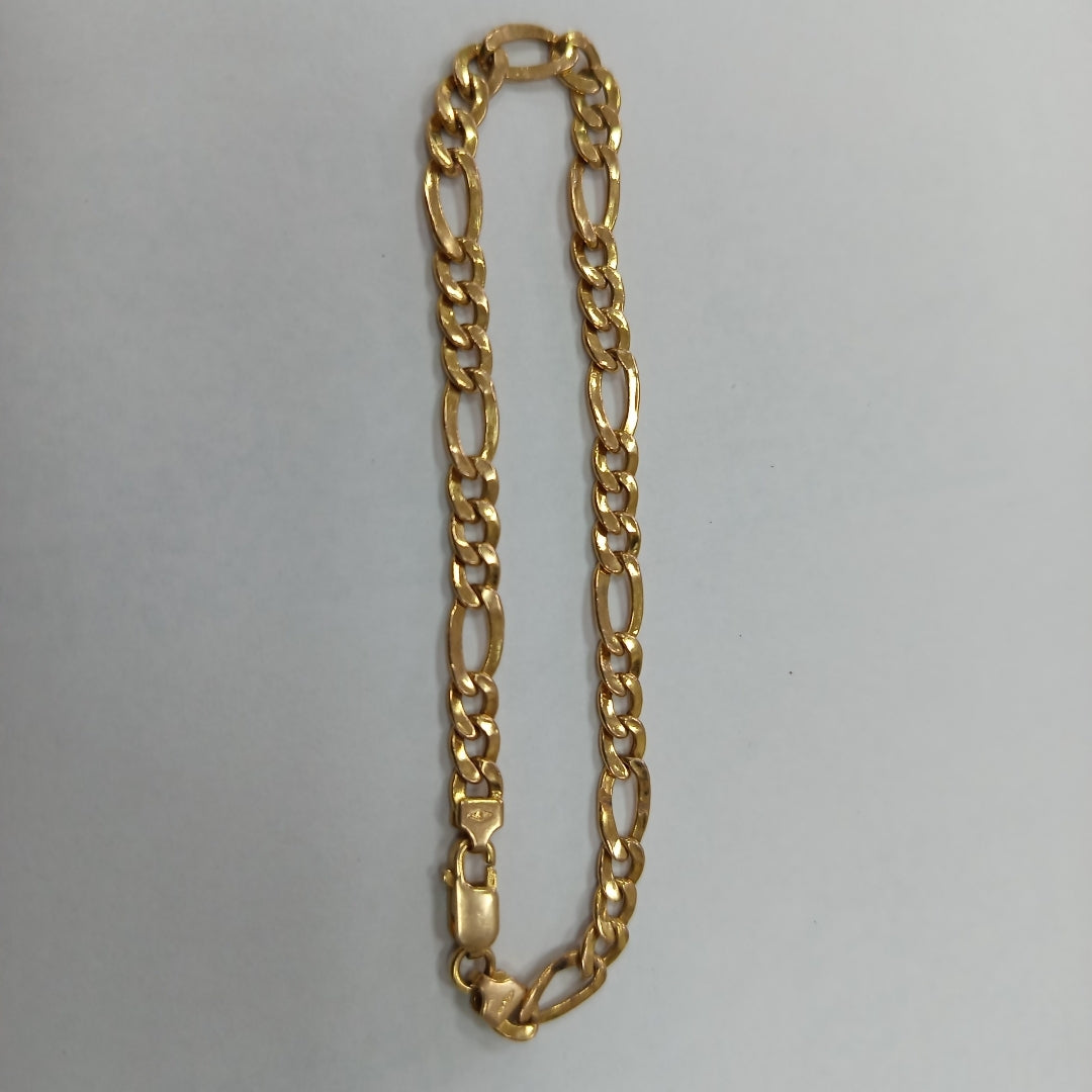 PULSERA ORO 14 K 4.6 GRMS (SEMINUEVO)