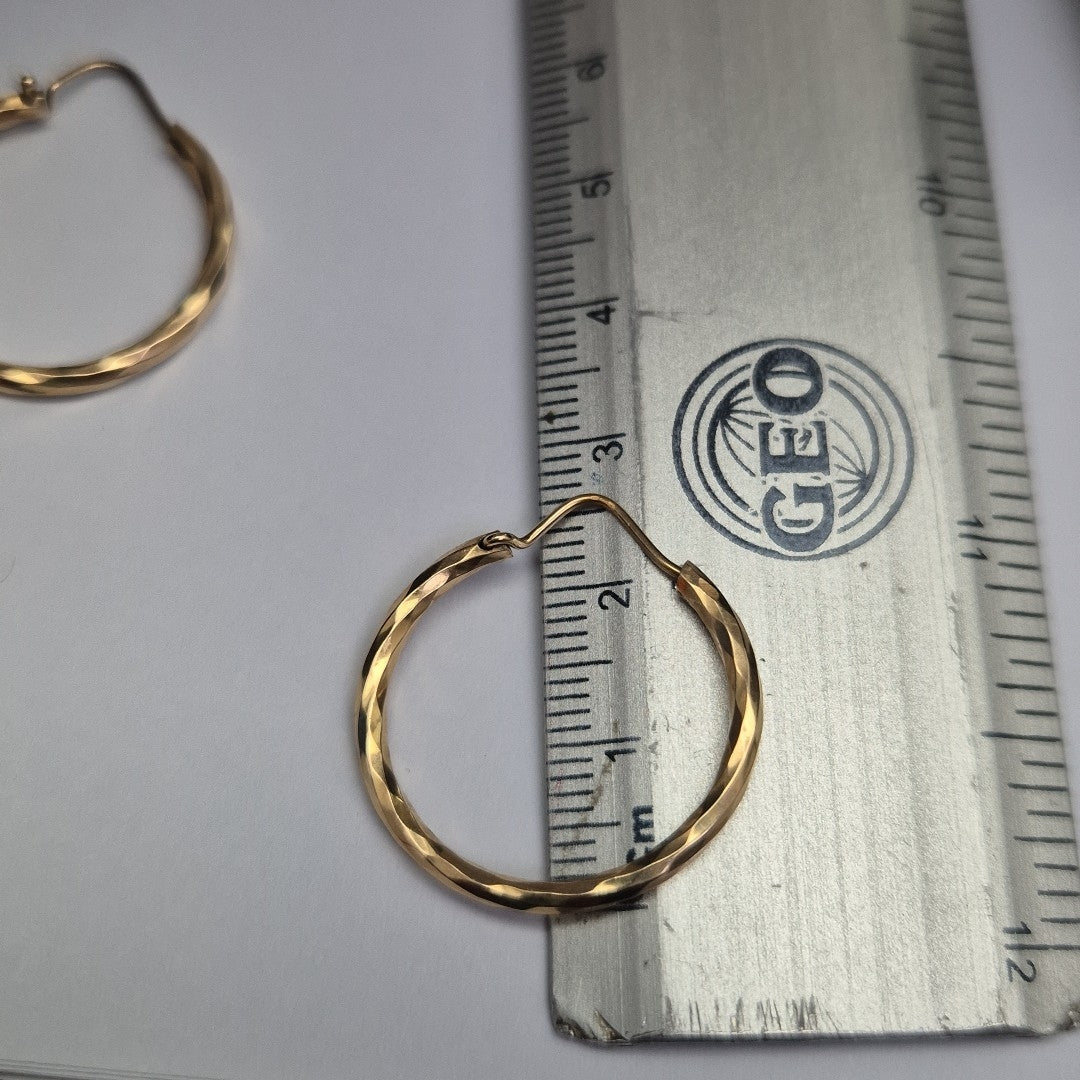 ARRACADAS PAR ORO 14 K 3 GRMS (SEMINUEVO)
