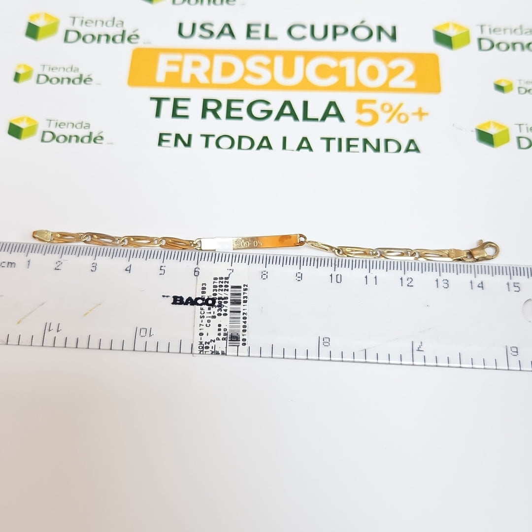 ESCLAVA ORO 14 K 5 GRMS (SEMINUEVO)
