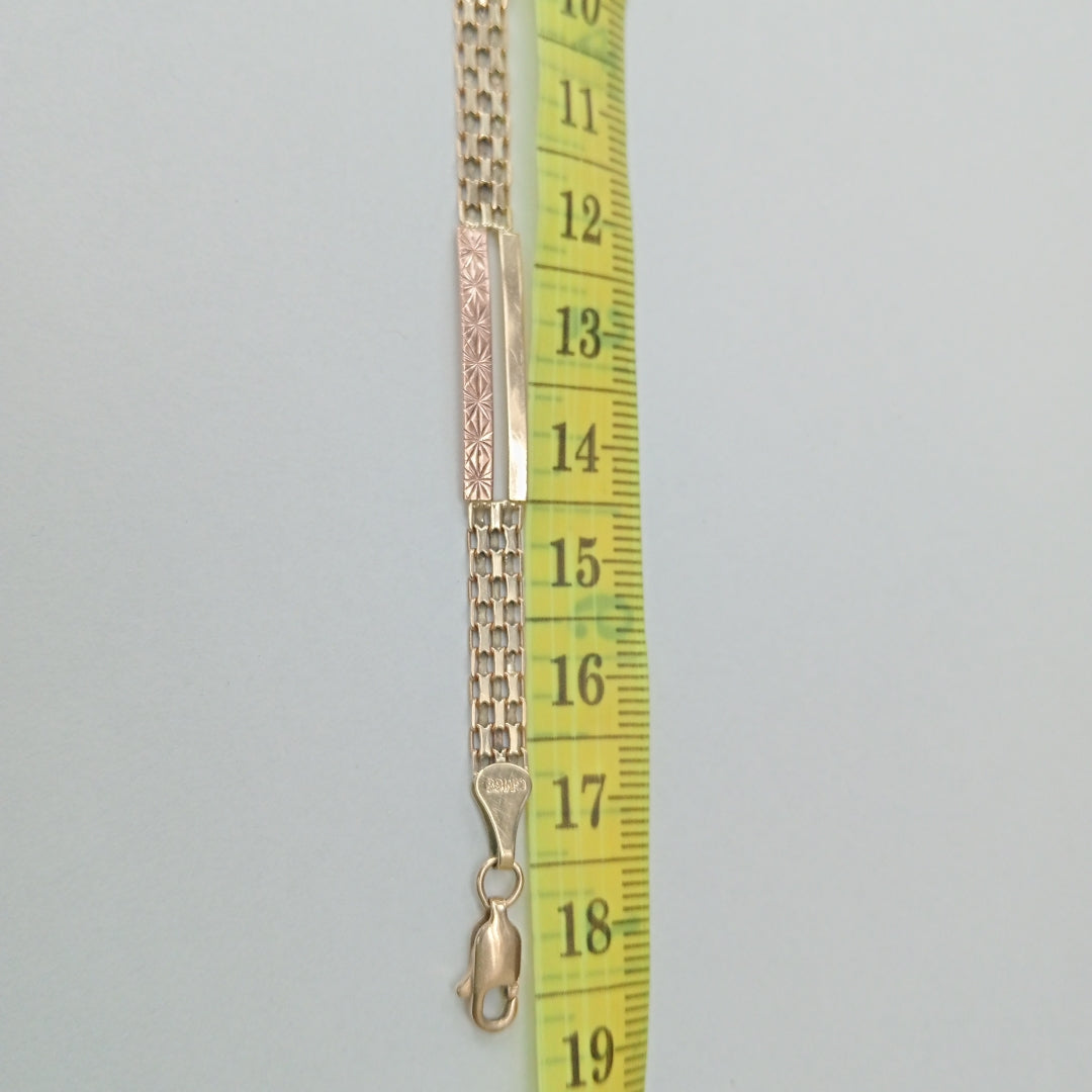 PULSERA ORO 10 K 4.8 GRMS (SEMINUEVO)