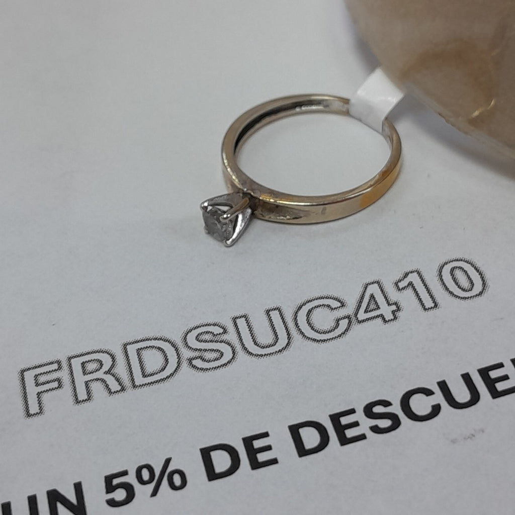 ANILLITO ORO, ORO BLANCO 10 K 1.7 GRMS (SEMINUEVO)
