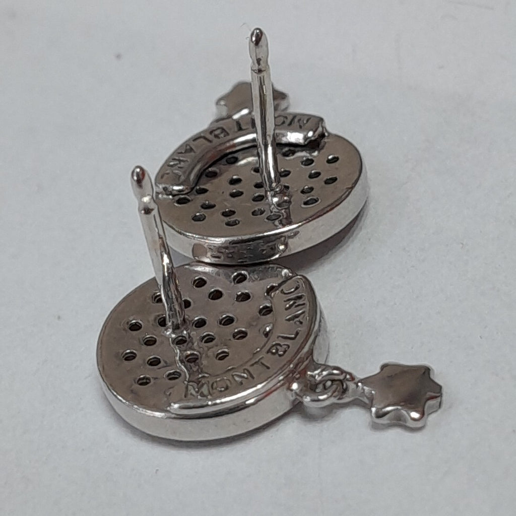 BROQUELES PAR ORO BLANCO 14 K 4.9 GRMS (SEMINUEVO)