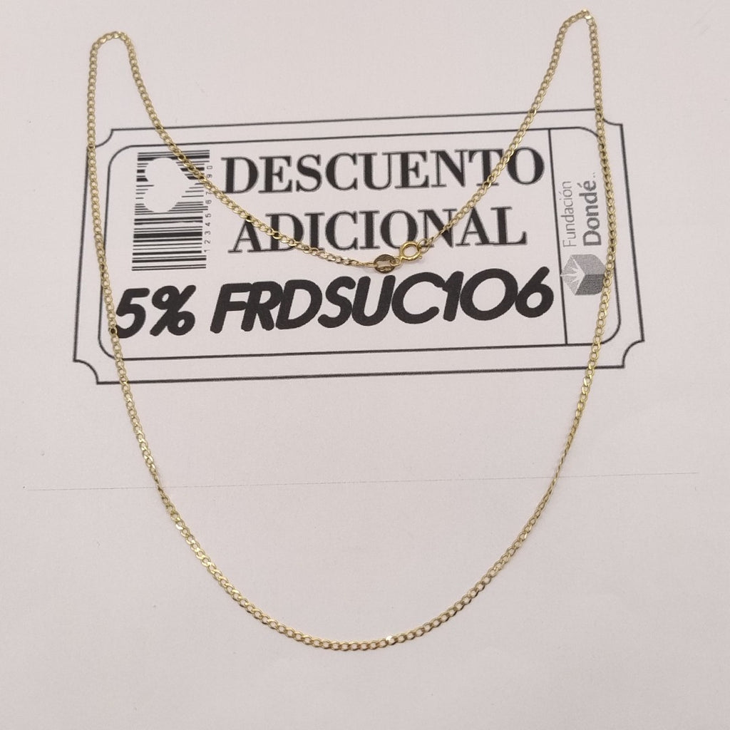 CADENA ORO 14 K 2 GRMS (SEMINUEVO)