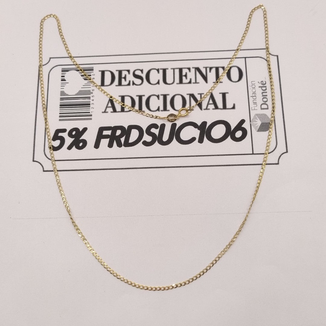 CADENA ORO 14 K 2 GRMS (SEMINUEVO)