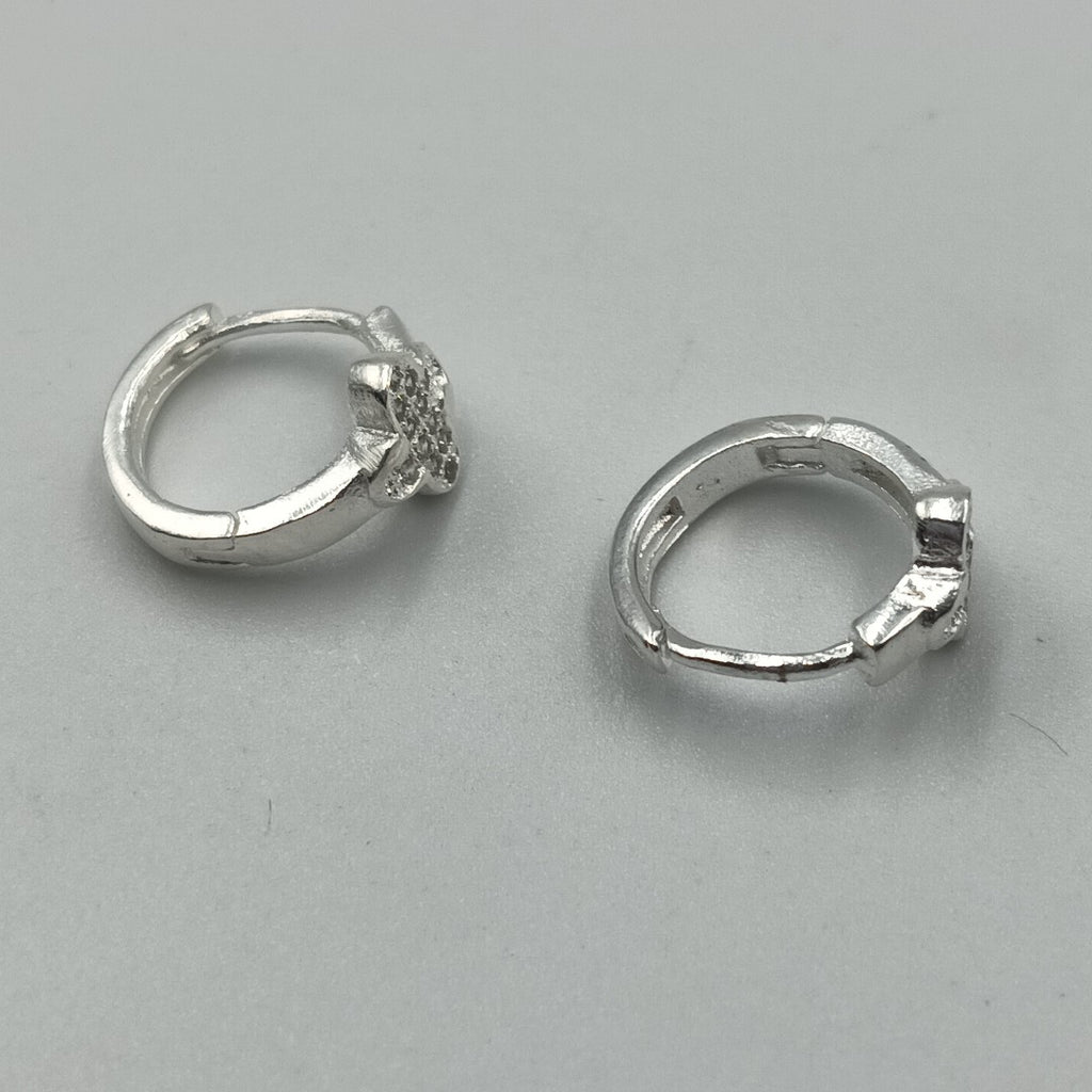 ARRACADAS C/CIRCONIAS PLATA .925 1.9 GR (NUEVO)