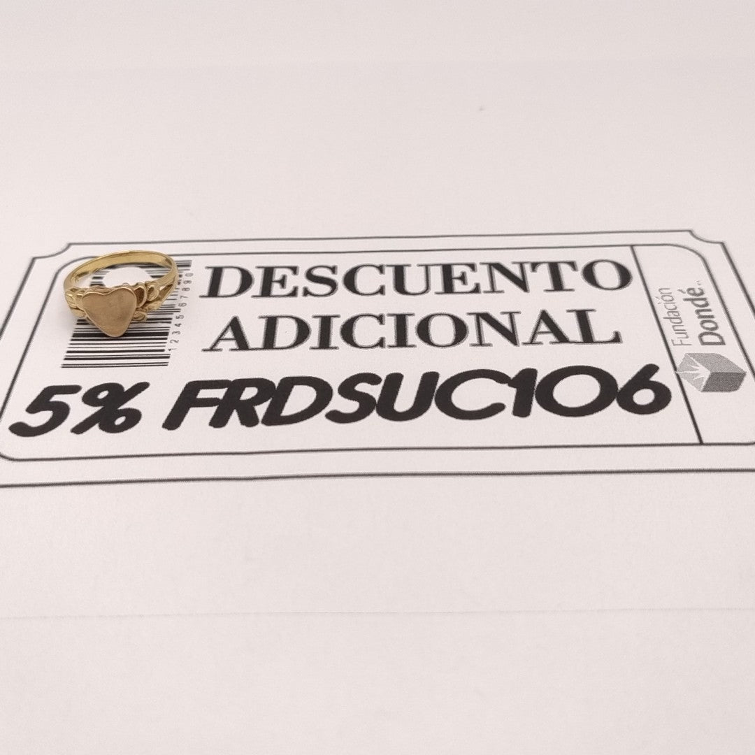 ANILLITO ORO 14 K 2,80 GRMS (SEMINUEVO)
