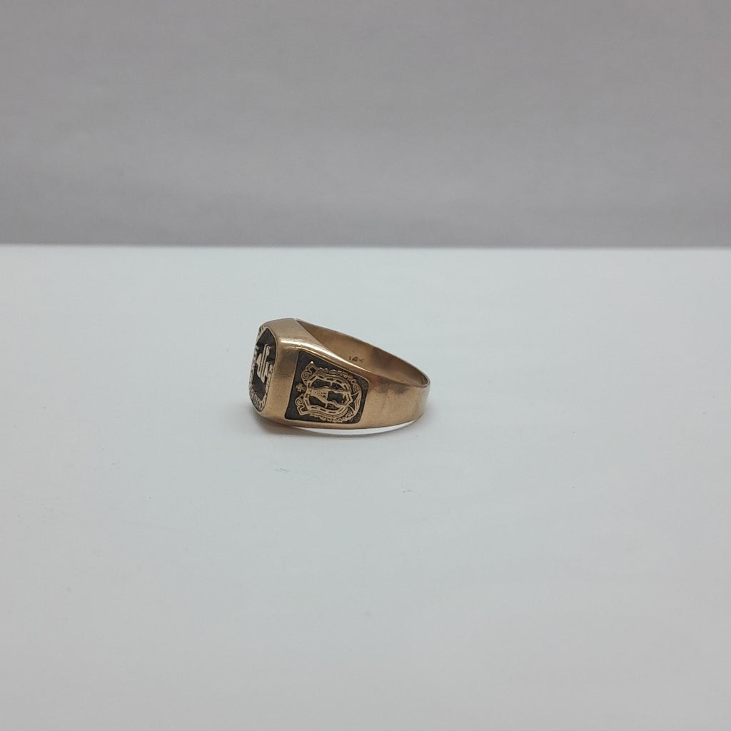 ANILLO DE GRADUACIÓN ORO 8 K 7,60 GRMS (SEMINUEVO)