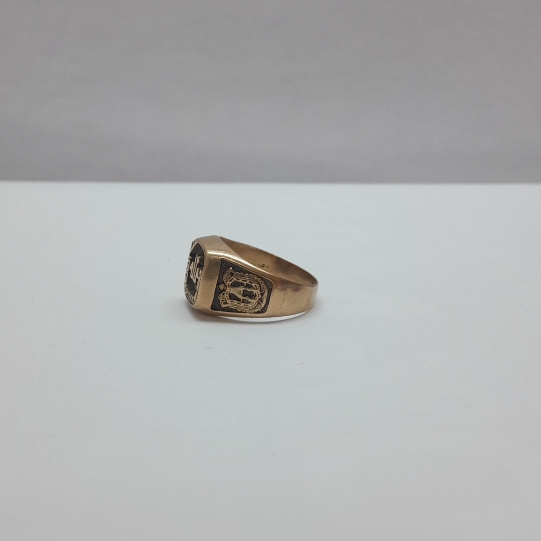 ANILLO DE GRADUACIÓN ORO 8 K 7,60 GRMS (SEMINUEVO)