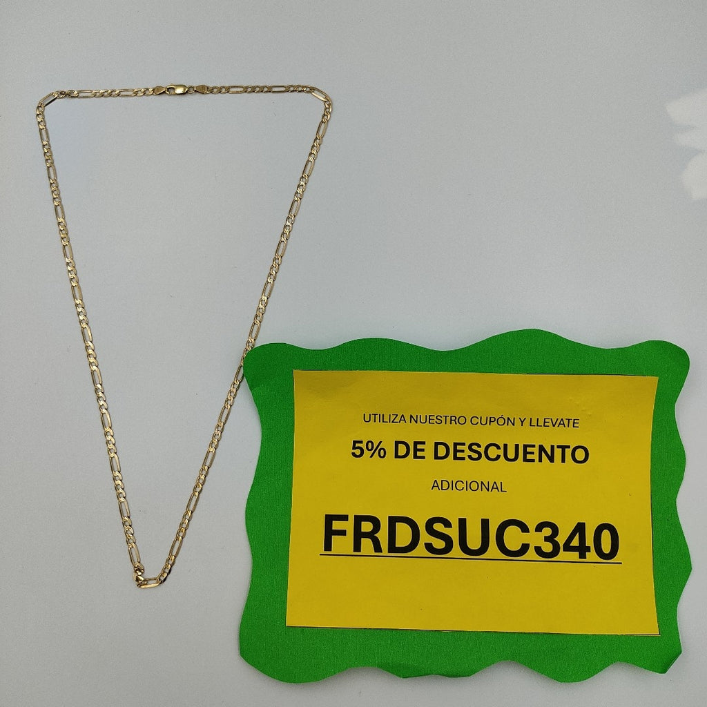 CADENA ORO 14 K 10,60 GRMS (SEMINUEVO)
