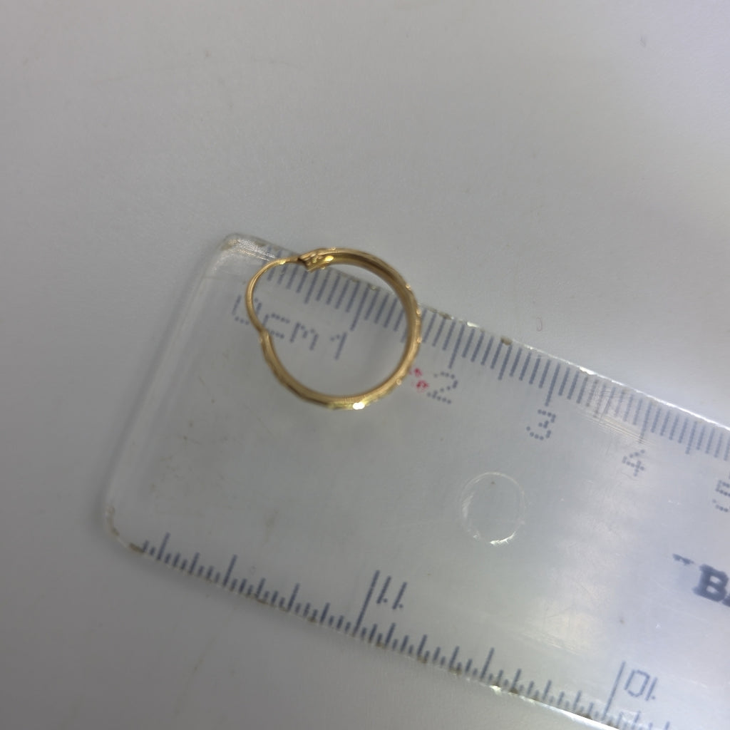 ARRACADAS PAR ORO 14 K 1,20 GRMS (SEMINUEVO)