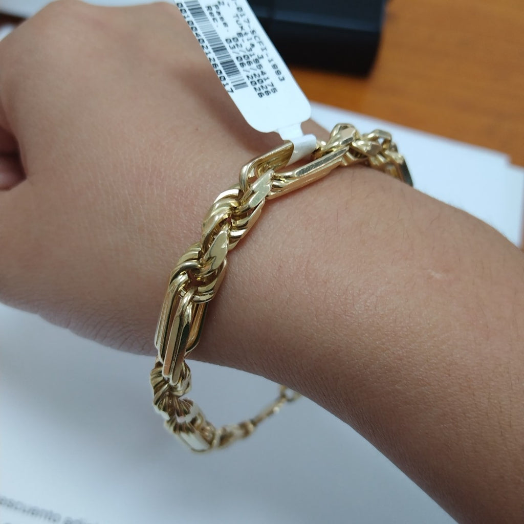 PULSERA ORO 14 K 43.6 GRMS (SEMINUEVO)