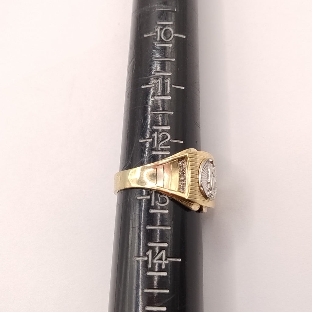 ANILLO ORO 14 K 8,60 GRMS (SEMINUEVO)