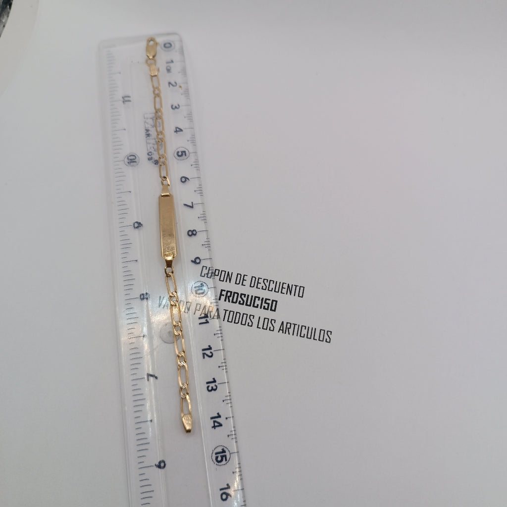 ESCLAVA ORO 14 K 2.7 GRMS (SEMINUEVO)