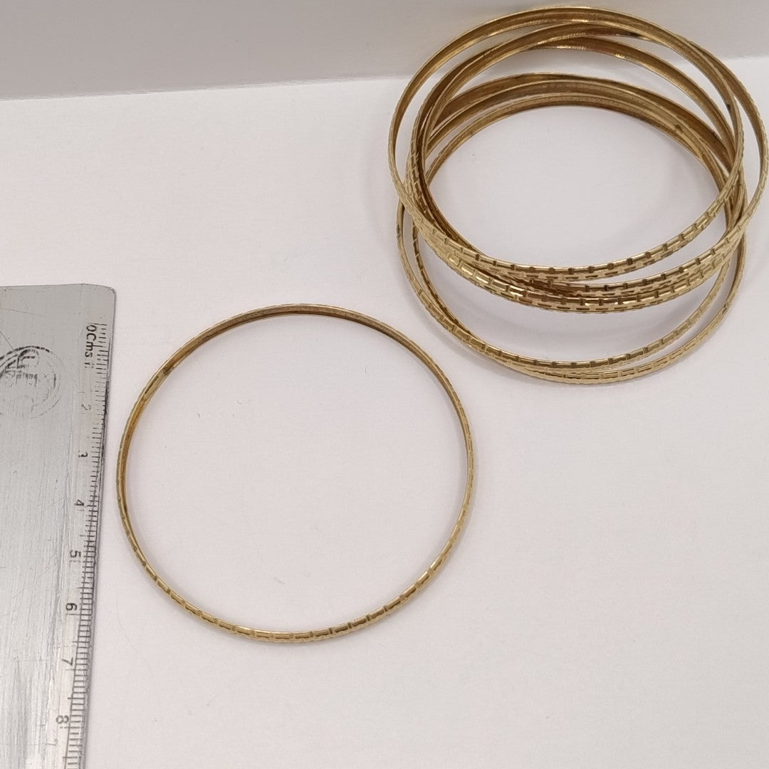 SEMANARIO DE PULSERAS ORO 10 K 25,20 GRMS (SEMINUEVO)
