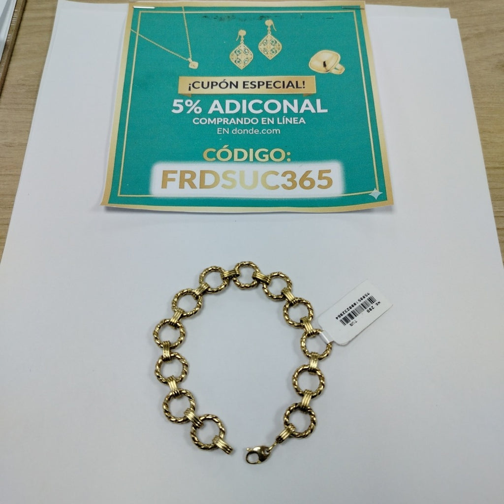 PULSERAS DAMA ORO 10K 13.2 (NUEVO)