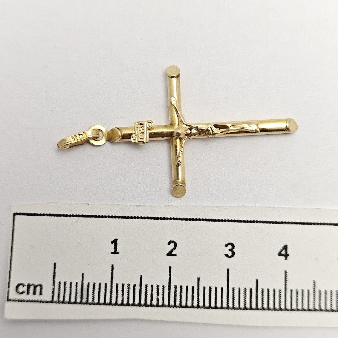 CRUCIFIJO ORO 14 K 1.7 GRMS (SEMINUEVO)