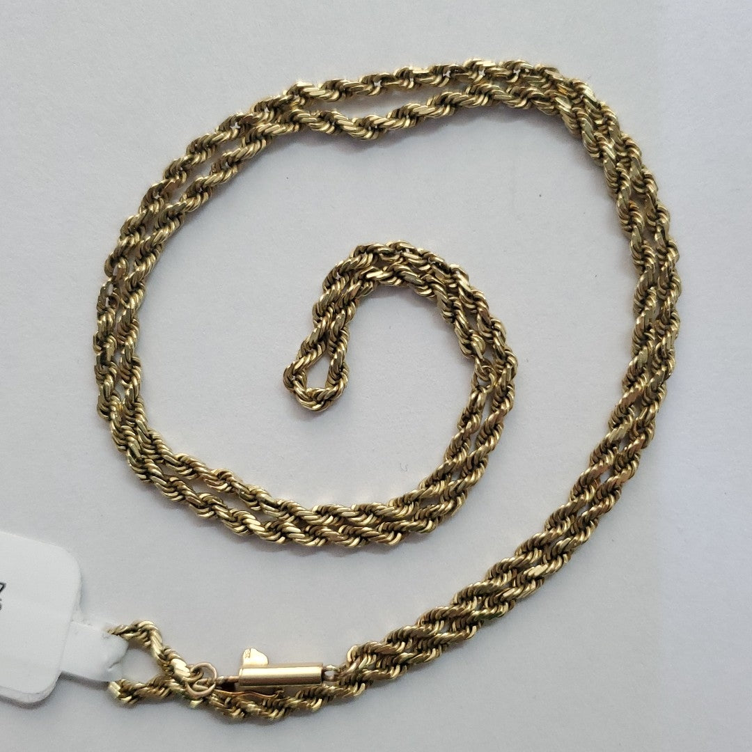 CADENA ORO 10 K 8.8 GRMS (SEMINUEVO)