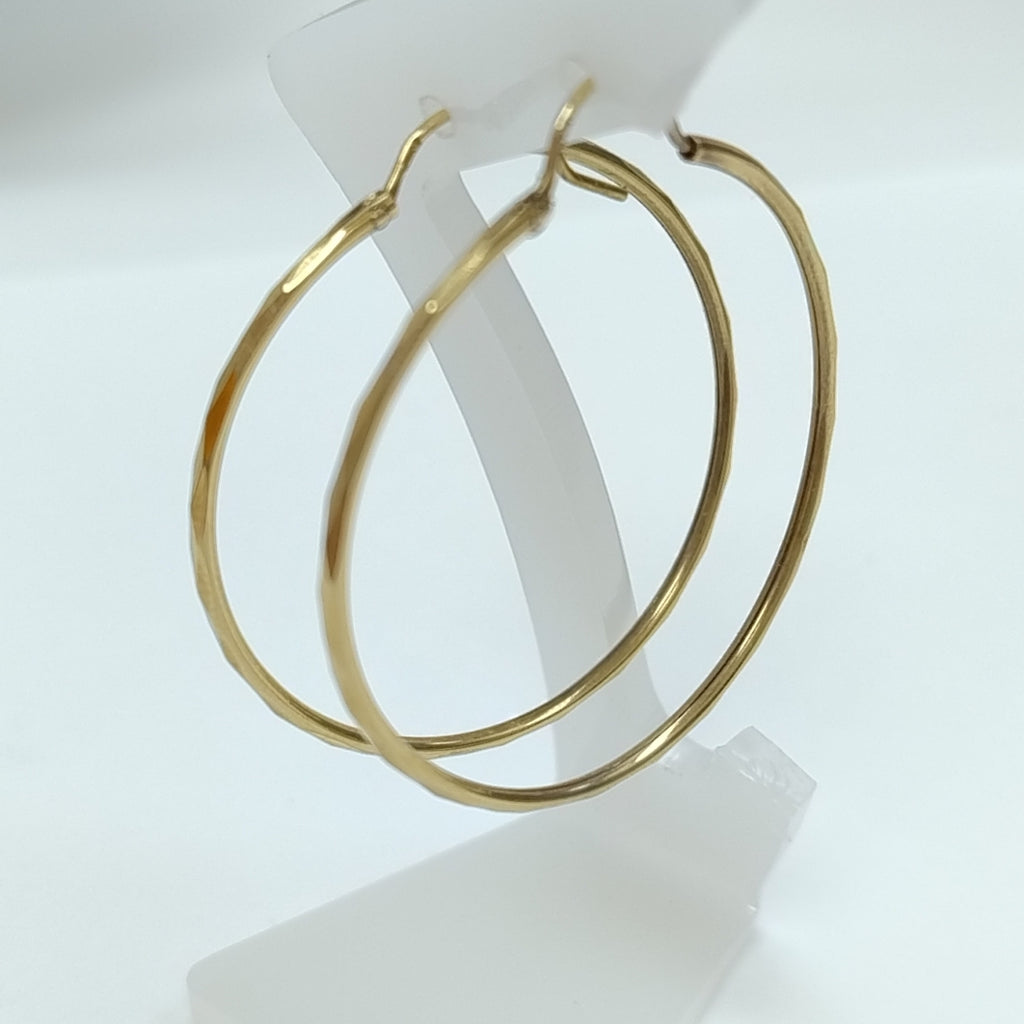 ARRACADAS PAR ORO 14 K 2.4 GRMS (SEMINUEVO)