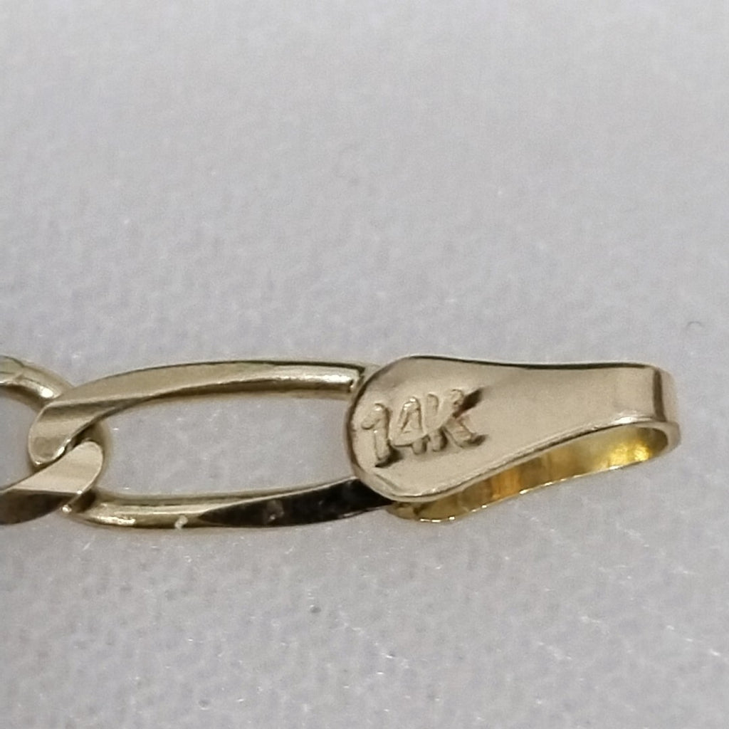 PULSERA TEJIDO 3X1 4.8G 21 CM 14K (NUEVO)