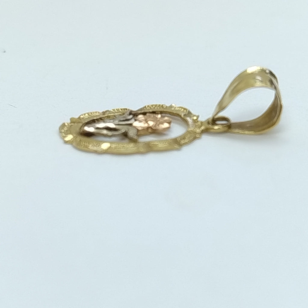 DIJE ORO COMBINADO 14 K 1 GRMS (SEMINUEVO)
