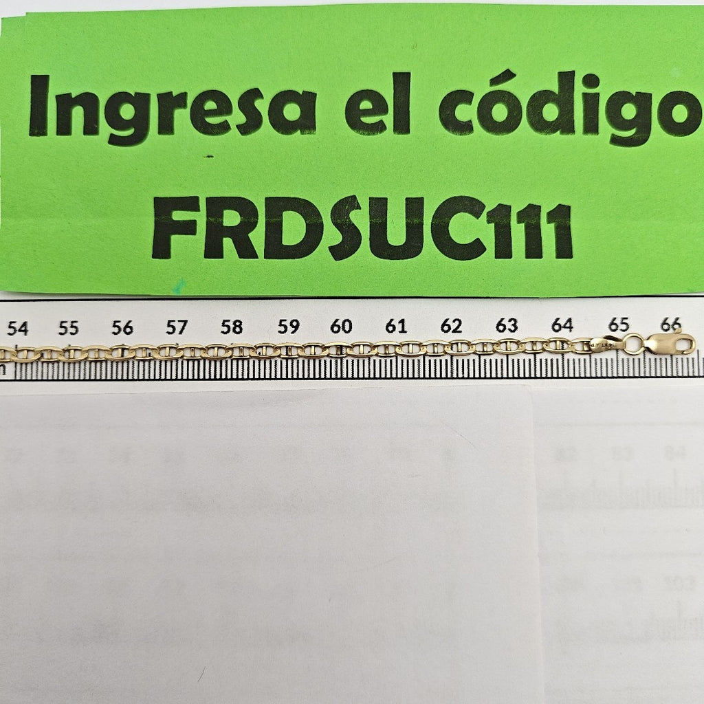 CADENA ORO 10 K 9.8 GRMS (SEMINUEVO)