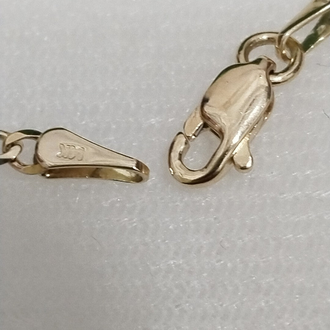 PULSERAS 3X1 ORO 14K 18 CM 1.8 GR (NUEVO)