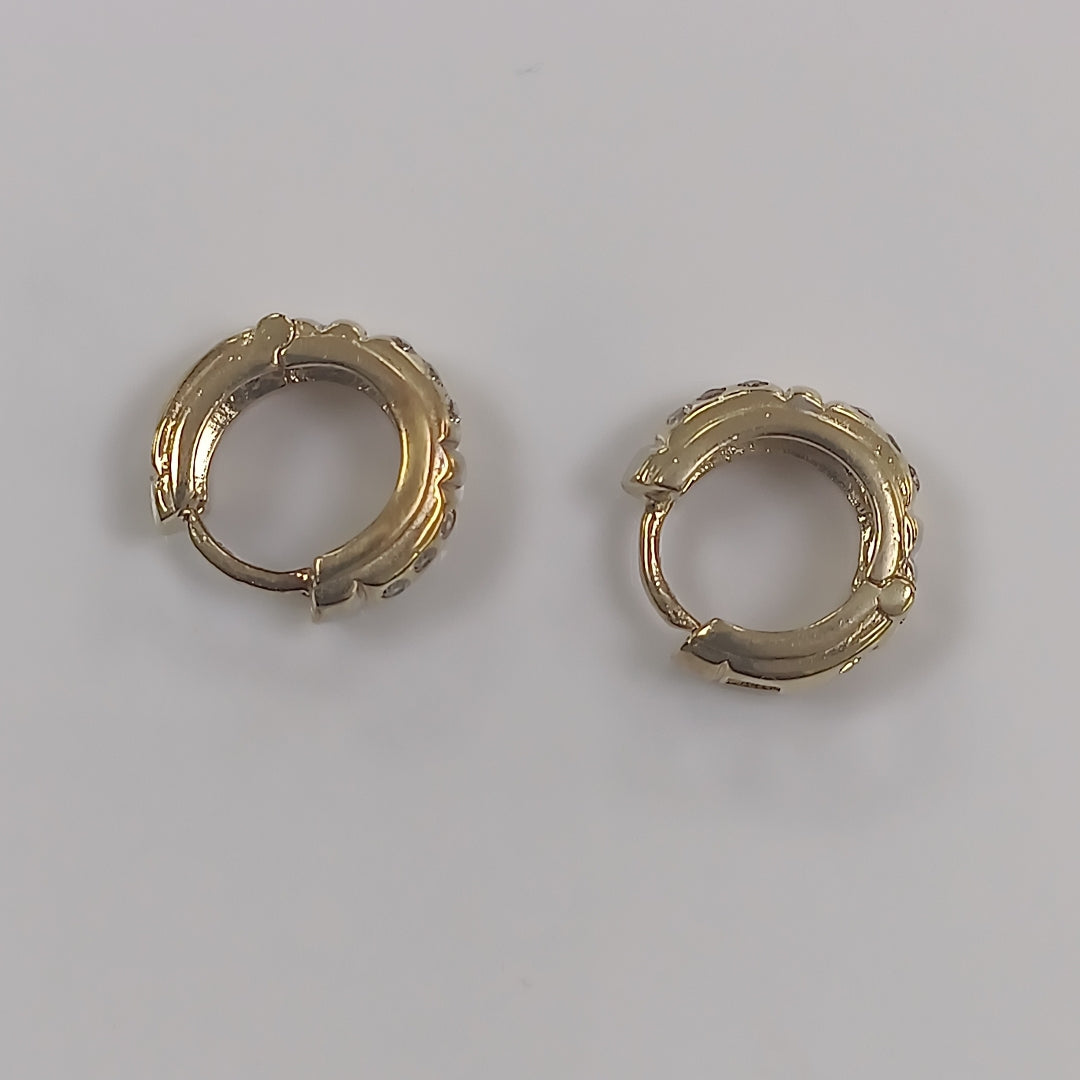 ARETES PAR ORO 14 K 5,50 GRMS (SEMINUEVO)