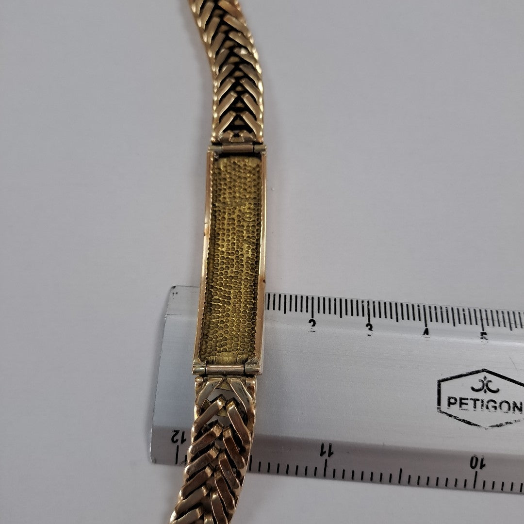 ESCLAVA ORO 10 K 47 GRMS (SEMINUEVO)