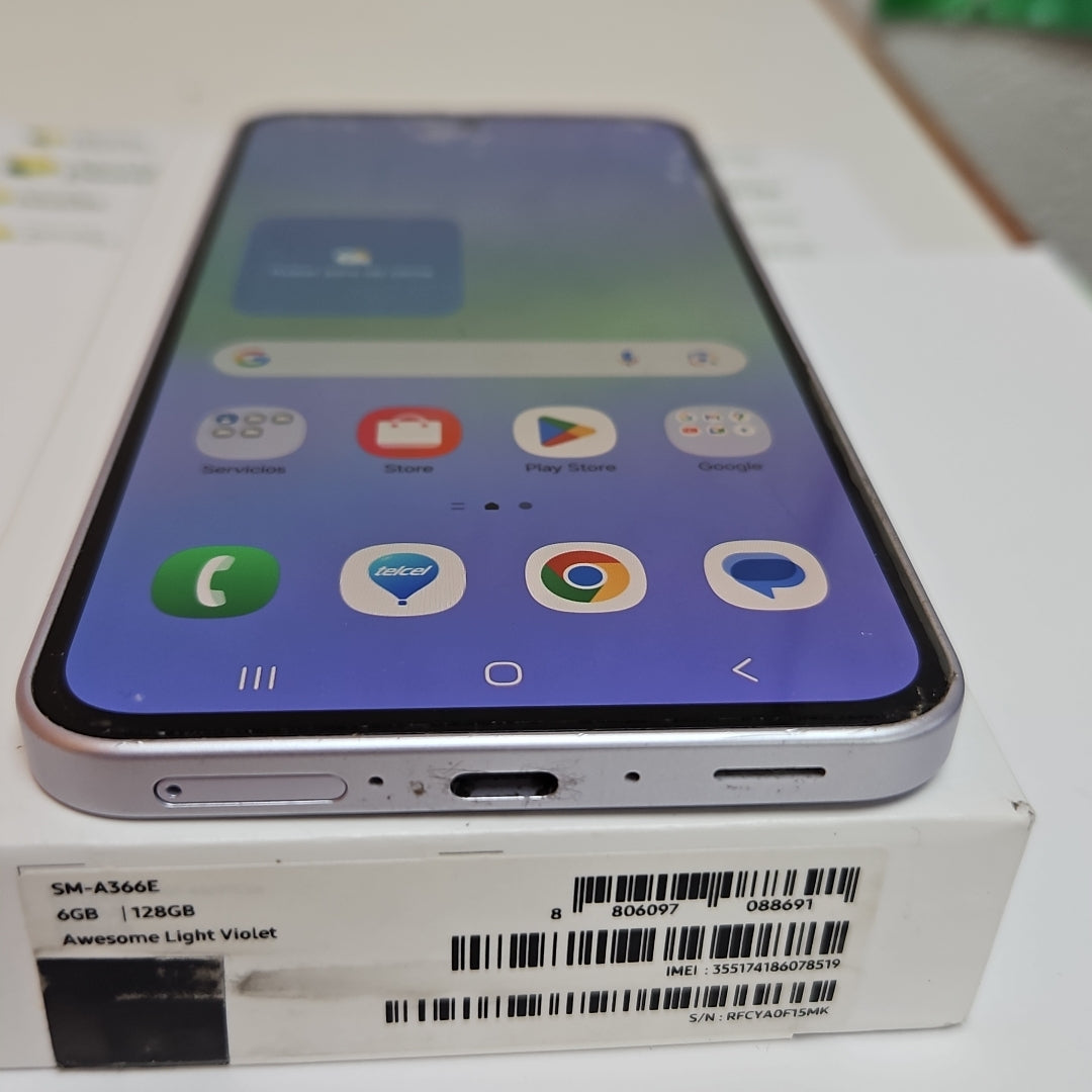 CELULAR SAMSUNG GALAXY A36 5G SM-A366E (2025) 128 GB 6 GB RAM (SEMINUEVO)