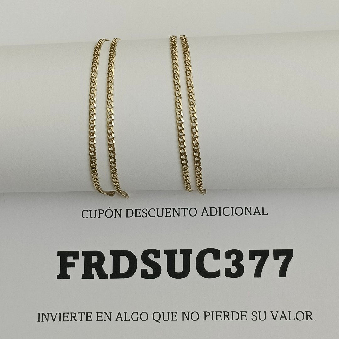 CADENA BARBADO 4.51GR 55 CM (NUEVO)