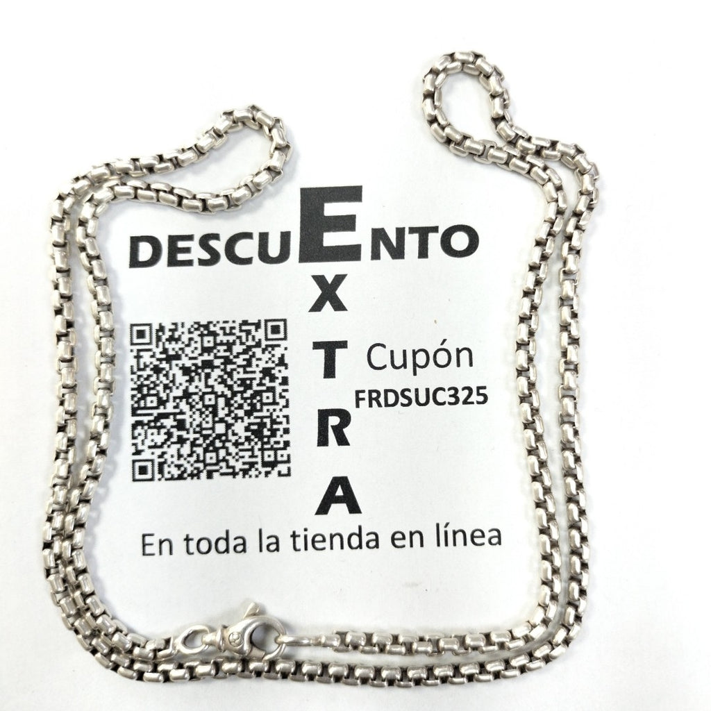 CADENA PLATA 30.7 GRMS (SEMINUEVO)
