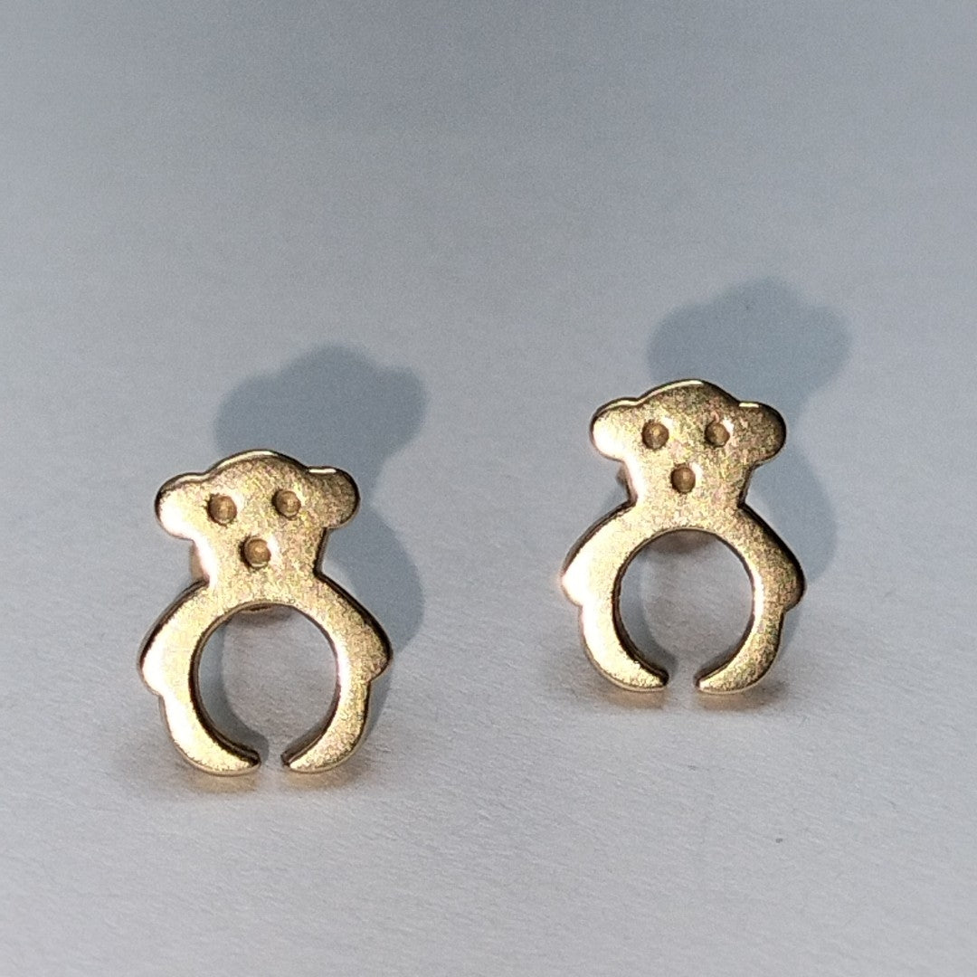 ARETES PAR ORO 14 K 1.7 GRMS (SEMINUEVO)