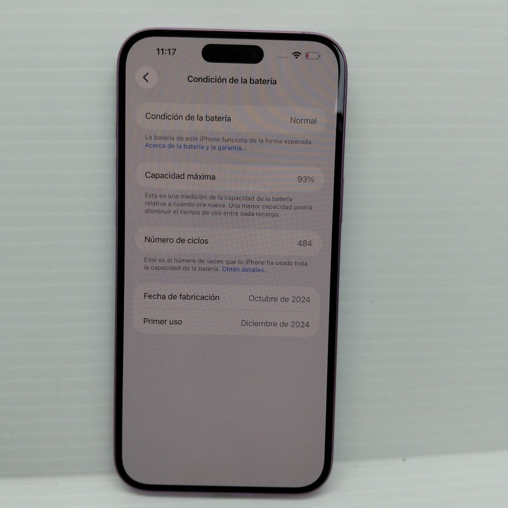 CELULAR APPLE IPHONE 16 PLUS A3289 (2024) 128 GB 8 GB RAM (SEMINUEVO)