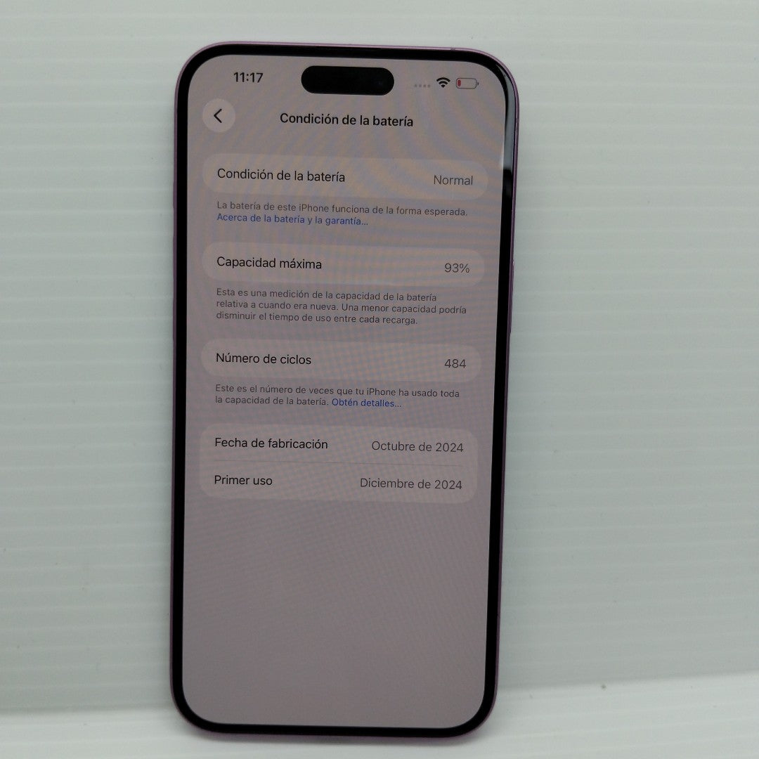 CELULAR APPLE IPHONE 16 PLUS A3289 (2024) 128 GB 8 GB RAM (SEMINUEVO)
