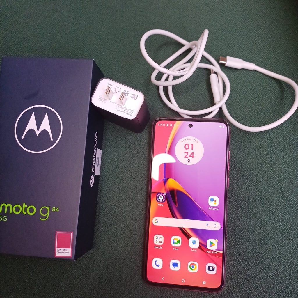 CELULAR MOTOROLA MOTO G84 XT2347-1 (2023) 256 GB 8 GB RAM (SEMINUEVO)