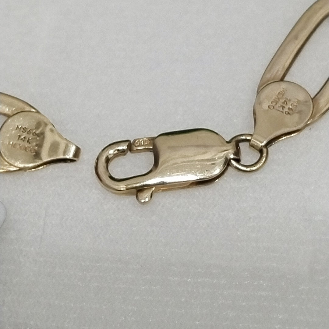 PULSERA ORO 14 K 12.7 GRMS (SEMINUEVO)